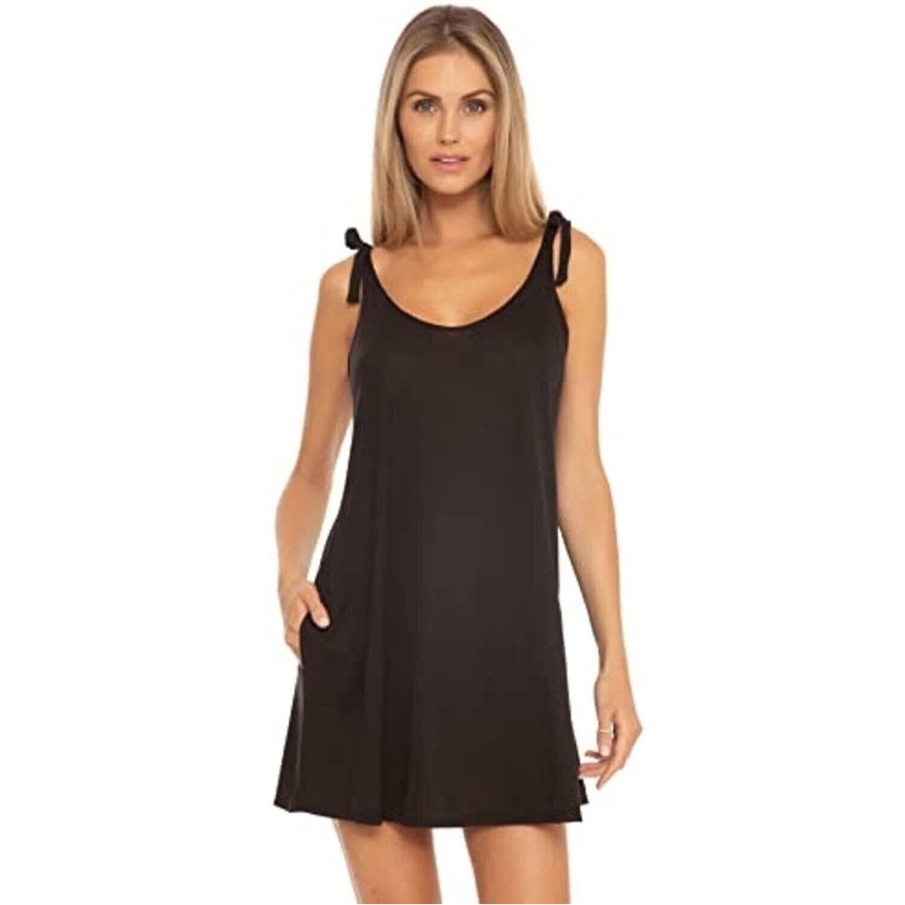 Becca beach cover up tie straps